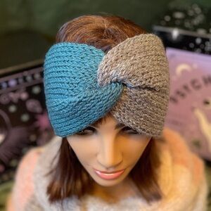 "Cozy with a Twist" Hand-Knit Ear Warmer